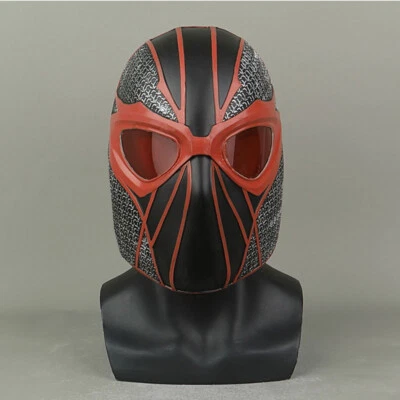 Marvel Madame Web Latex Helmet Mask Halloween Cosplay Porps Evil Spider Headgear - Image 1 of 4