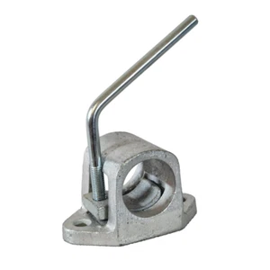 Jockey Rueda Pinza Resistente Metálico Acero 42mm Diámetro Tubos (con Tornillos) - Imagen 1 de 4