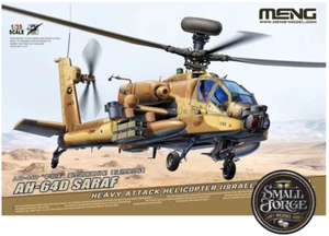 Meng QS-005. AH-64D SARAF Apache Longbow. Israeli Air Force. Scale 1:35 NEW - Picture 1 of 11