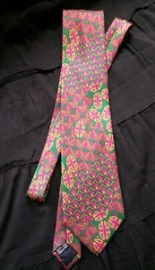 Cravatta Rodrigo uomo pura seta 100% silk made in Italy vintage - Foto 1 di 5