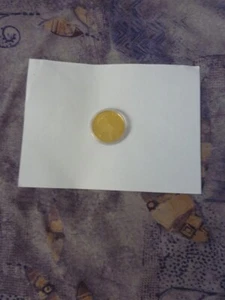 Münze tails i get head, vergoldet   NEU!!! - Bild 1 von 2