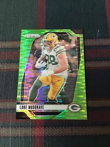 2024 Prizm Luke Musgrave Neon Green Pulsar #105 NMMT Free Shipping - Picture 1 of 2