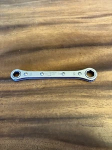Snap-On R-1214 USA 3/8" 7/16" Ratcheting Box End Wrench 6 Point  Canadian Seller - Foto 1 di 9