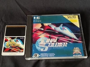 FINAL SOLDIER NEC PC Motor TurboGrafx-16 PCE Hu-Karte, Handbuch verpackt Set-G0403- - Bild 1 von 18