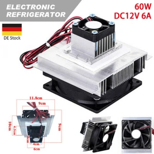 60W Für 12V 6A Pro Peltierelement Modul Peltier Kühler Kühler Kühlsystem DIY DE - Bild 1 von 10