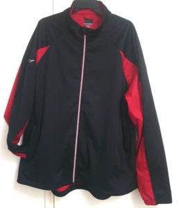 Greg Norman Size XL Windbreaker Zip Up Spray Jacket The Shark Activewear New - Picture 1 of 11