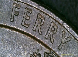 2016-P Harpers Ferry Double Die Reverse Error coin - Picture 1 of 6