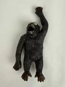 Vintage 1970's Solid Rubber Jiggler Ape Gorilla 5" - Picture 1 of 8
