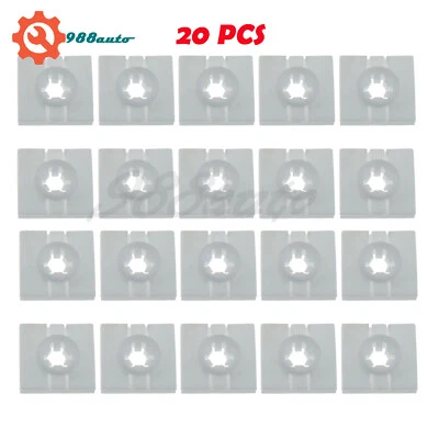 20PCS For Smart Fortwo 451 2007-2018 Exterior Side Sill Panel Clips 0009912098 - Image 1 of 4
