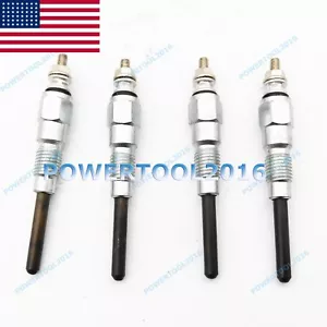 New 4 pcs Glow Plug For Bobcat Kubota V3300 V3600 V3800 Diesel Engine - Bild 1 von 3