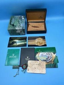Rolex Sea Dweller 16600 Box & Booklet Set From 1990 - Picture 1 of 11