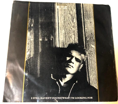U2 7" 45 Record Wl promo & Picture Sleeve I Still Havent Found What Im Looking F Foto 1 de 4