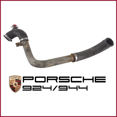 OEM Porsche 924 Engine Coolant Cooling Hose w/ Pipe & Cap 047121175 77-88  - Image 1 of 4