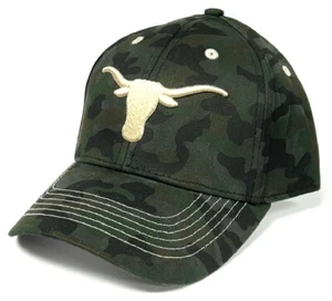 Texas Longhorns Hunting Camo Gold NCAA MVP Comrade Dark Men's Hat Cap Adjustable - Picture 1 of 2