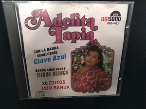 CD-📀-ADELITA TAPIA-20 EXITOS CON BANDA-CLAVE AZUL/TIERRA BLANCA-1992... - Picture 1 of 2