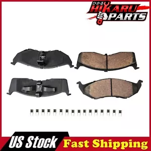Front Brake Pads + Hardware for 1995 1996 1997 2005 Chrysler Dodge Plymouth Neon - Picture 1 of 8
