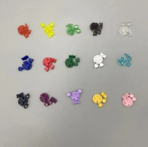 Button Set for Gameboy pocket GBP Direction Key Operation Key AB key Cross Key S - Picture 1 of 17