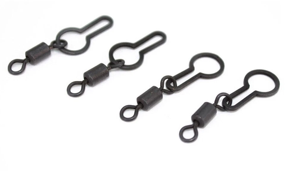 TORCHWOOD FISHING TACKLE 20 PVA Tasche Stick Clips + UK Größe 8 Wirbel Karpfen Barbe Angeln Terminal Tackle UK