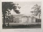 1830 Antique Print; Quidenham Hall, near Thetford, Norfolk - Neale