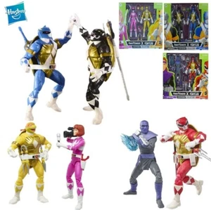 Tortuga Ninja Figura X Power Ranger Morphin Cosplay Abril Leo Raph Michelangelo - Imagen 1 de 25