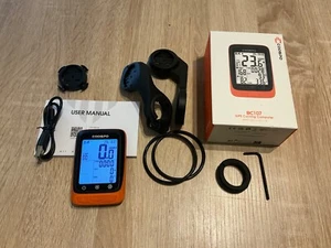 COOSPO BC107 Fahrradcomputer GPS wenig genutzt und tadelloser Zustand - Bild 1 von 1