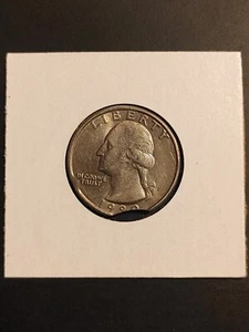 1998 Quarter Clipped Planchet - Picture 1 of 2