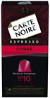 Carte Noire Corse Nespresso Compatible Coffee Capsules, Pack of 10 100 capsules