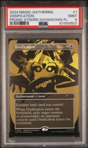MTG PSA 9 Cowboy Bebop Ossification 0001 Standard Showdown Promo Foil Magic Mint - Bild 1 von 3
