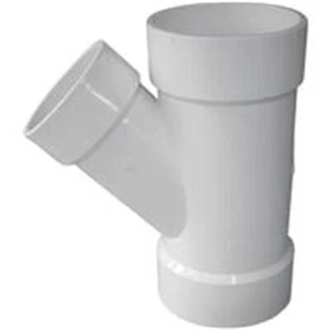 Charlotte Pipe & Foundry PVC 00601 2400HA 6 x 4 in. DWV PVC Reducing WYE - Picture 1 of 1