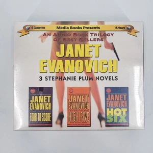 Ein Hörbuch Trilogie von Janet Evanovich Stephanie Pflaumenromane - 6 Kassetten - Bild 1 von 3