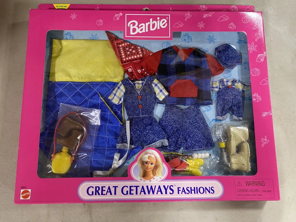 Mattel 3995634 Ken and Barbie Cruise Fashions Great Getaways 1998