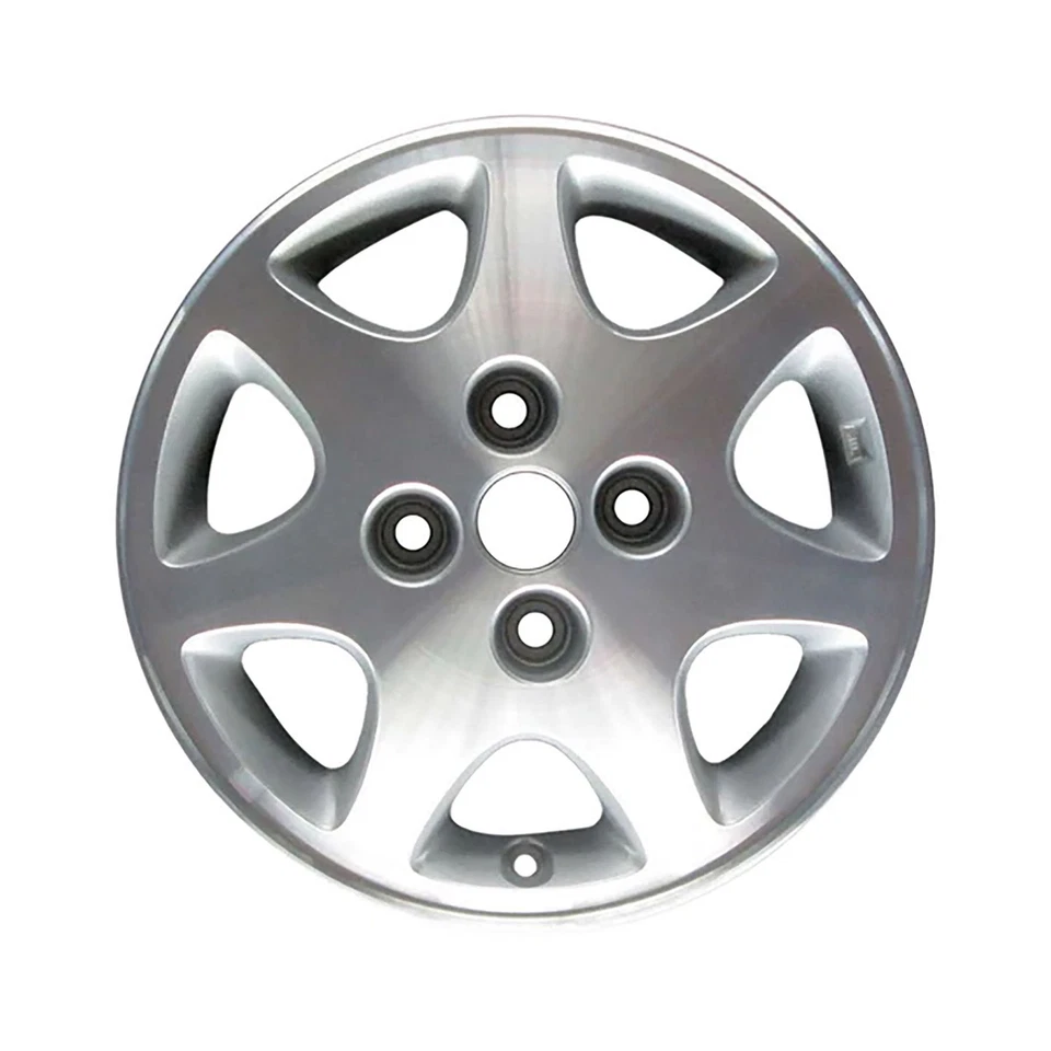 Refurbished 15x6 Machined Silver Wheel fits 1991-1994 Nissan 240Sx 560-62287 - Image 1 of 1
