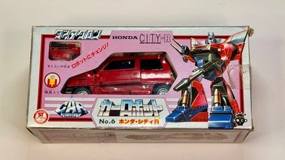 Diaclone Honda City-R Takara Red Complete in Box - Image 1 of 4