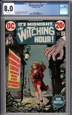 Witching Hour #24 CGC 8.0 VF WHITE PAGES - Image 1 of 2