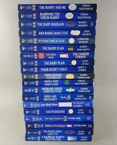 Harlequin Romance 19 Paperback Book Lot ~ Lilian Darcy ~ Teresa Southwick SE - Picture 1 of 19