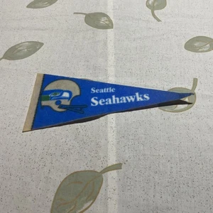 Seattle Seahawks Vintage Filz Mini Wimpel 4"x9" NFL Football  - Bild 1 von 7