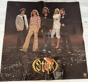 Styx Grand Illusion 1977 A&M Records Poster 24 x 24 (zeigt Stress) - Bild 1 von 8