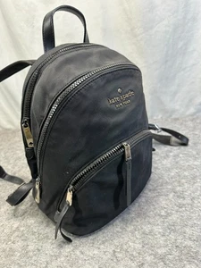 Kate Spade Chelsea Nylon Rucksack Schwarz Medium Schön Gebraucht - Bild 1 von 11