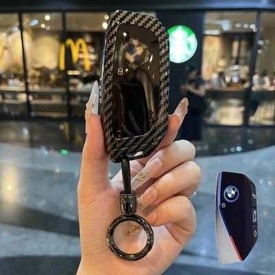 Protection Key Fob Case Cover for BMW 1 2 4 6 7 X6 X7 i7 XM 760 I3 IX X1 740 - Image 1 of 3