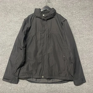 SCOTTeVEST Travel Jacket Coat Mens XL Black TEC Revolution Hidden Pockets - Picture 1 of 11