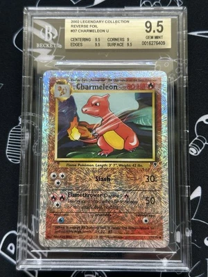 Charmeleon Legendary Collection Reverse Holo 37/110 2002 Pokemon Card BGS 9.5 - Image 1 of 2