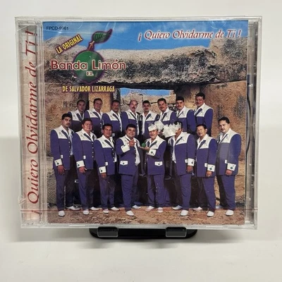 La Original Banda el Limon CD Quiero Olvidarme de Ti 2000 Indita Mia New - Image 1 of 2