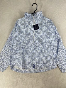 The Bubble Jacke Damen mittelblau Poncho Lefty halber Reißverschluss Golf Anorak Neu mit Etikett $ 180 - Bild 1 von 18