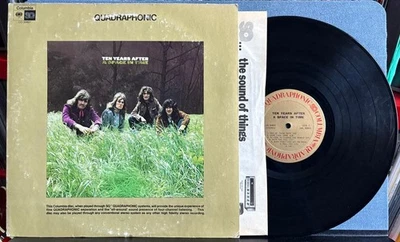 TEN YEARS AFTER A SPACE IN TIME~ORIG 1972 COLUMBIA SQ QUADRAPHONIC LP~PSYCH ROCK - Image 1 of 3