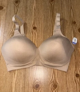 Secret Treasures Nursing Bra Wire free Beige (Size 2X) NWT - Picture 1 of 2