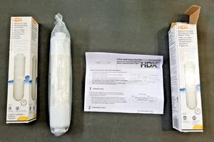 HDX Universal Fit In-Line Refrigerator / Ice Maker Filter - Lot of 2 - Brand New - Picture 1 of 10