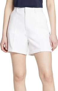 Lady Hagen Women's Fashion Traditional UPF 50+ Golf Shorts Size 2 Pure White NWT - Picture 1 of 8