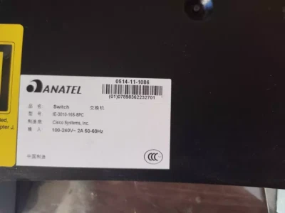 New Sealed Cisco IE-3010-16S-8PC 8-Port Industrial Ethernet Switch Via DHL - Image 1 of 2