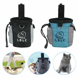 Hund Haustier Hände frei Training Gürteltasche Kordelzug trägt Spielzeug Leckerli Futter Beutel - Bild 1 von 12