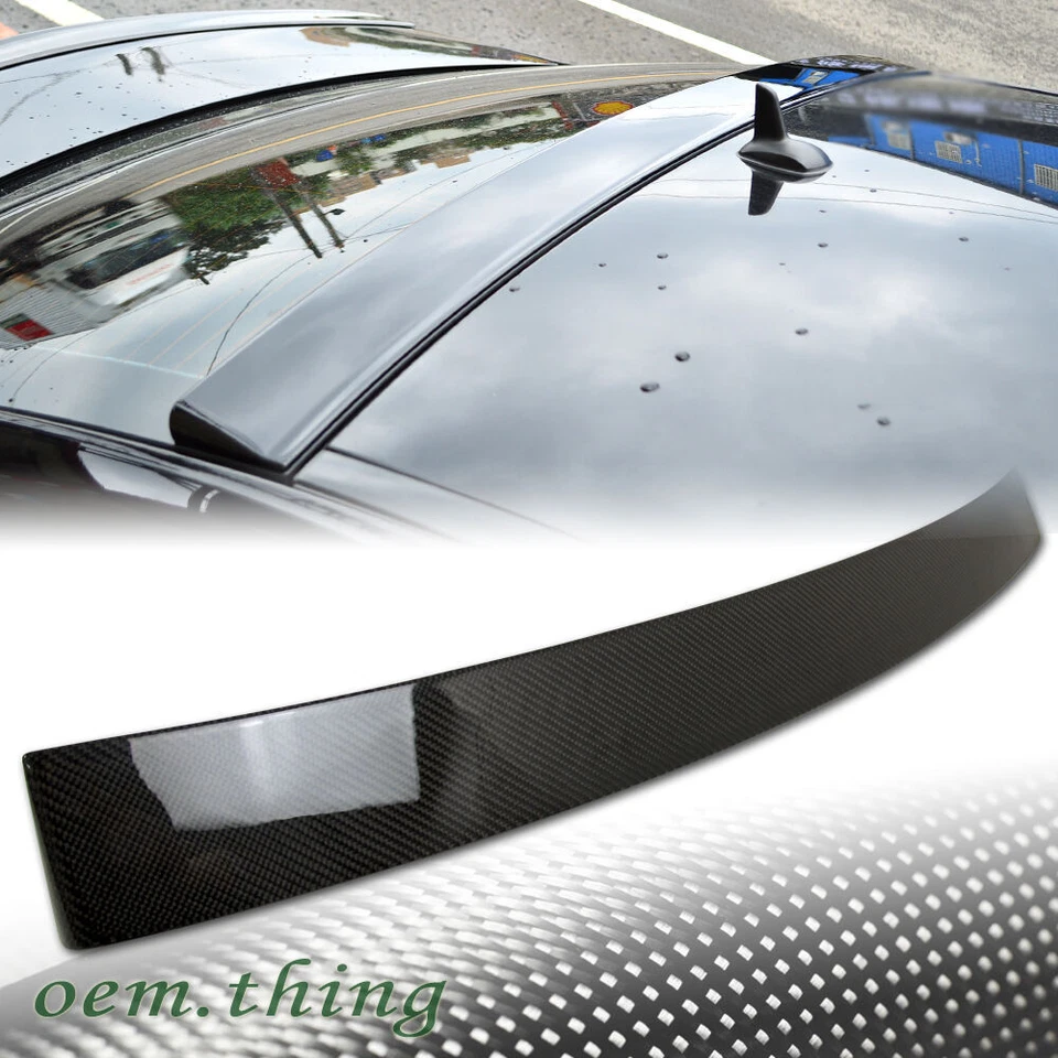 Fibra de carbono apta para Mercedes Benz C204 cupé oe alerón de techo c180 Foto 1 de 4